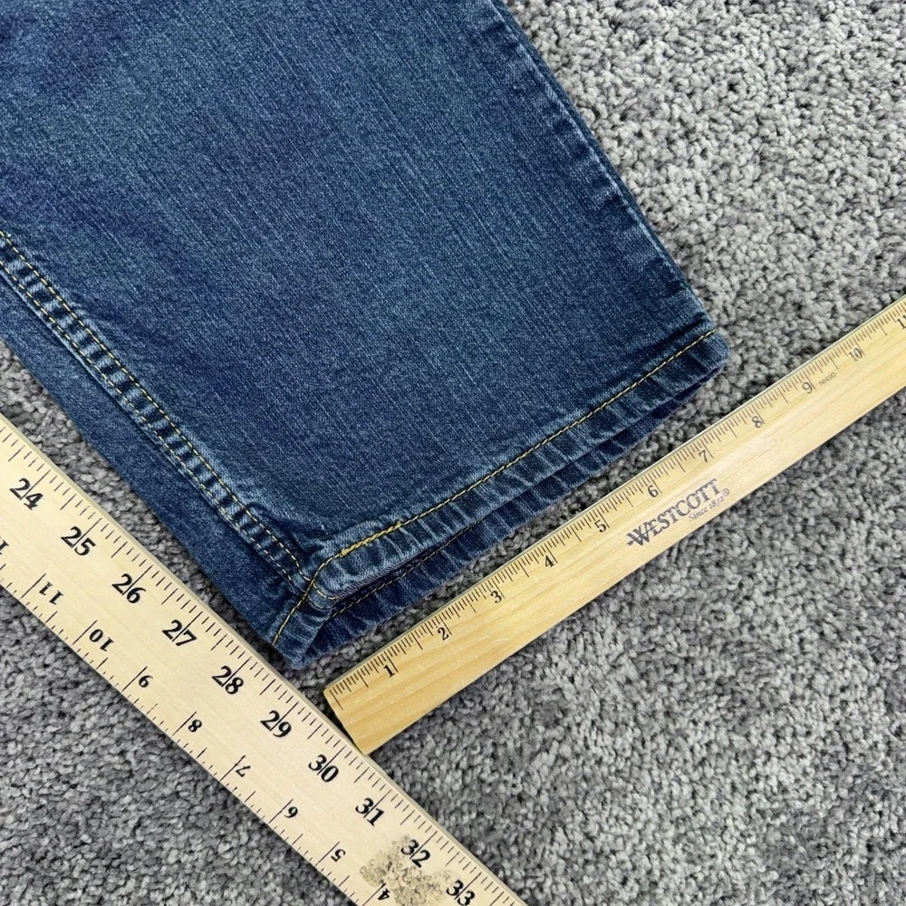 Levis 505 Jeans Mens 40x30 Blue Regular Straight Denim Medium Wash Workwear